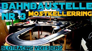 SlotracingBahnbau Nr 3 am Mostkellerring [upl. by Drucill126]