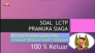 Soal SCTP Pramuka Siaga Terbaru soalpramuka [upl. by Repsaj763]