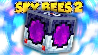 Minecraft Sky Bees 2  RESOURCEFUL BEES AUTOMATION amp ENDERMAN DNA 4 Modded Questing Skyblock [upl. by Chappie]