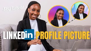 How to Make A GREAT LINKEDIN PROFILE PICTURE Using Canva [upl. by Anelagna]