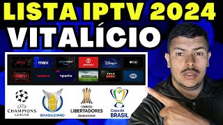 ✅ IPTV BOM BARATO E VITALÍCIO  Testei e aprovei a melhor lista iptv m3u do momento  ss iptv [upl. by Salim]