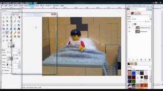 How to make a 3D Stereo Image from a Single 2D Image in Gimp [upl. by Eyatnod]