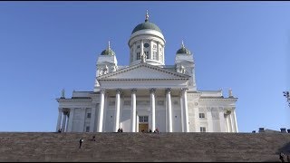 Helsinki Finland  Helsinki Cathedral amp Senate Square 2018 [upl. by Stretch]