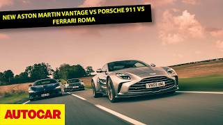 New Aston Martin Vantage vs Ferrari Roma vs Porsche 911 Turbo S  Whats the best sports car [upl. by Jeremiah]