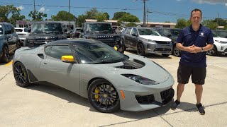 Is the Lotus Evora GT a BETTER 6speed sports car than a 2024 Porsche Cayman GT4 [upl. by Nabatse]