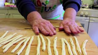 How to Make Fusilli Pasta  Pasta Grannies [upl. by Newfeld170]