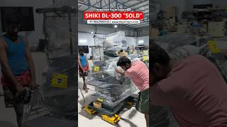 SHIKI DL 300 JAPANESE FLATBED LABEL DIE CUTTING MACHINE  MK PRINTECS MACHINERY  91 9842985143 [upl. by Aivila]