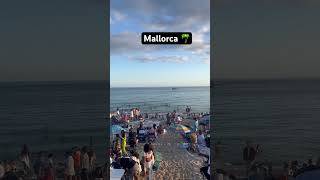 Palma de Mallorca Spain 🇪🇸 beach walk 2024 shortsviralshortsyoutubeshorts [upl. by Salomon]