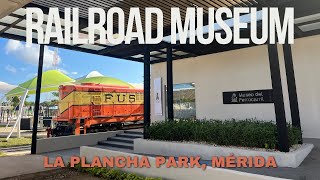 Meridas Railroad Museum Now Open in La Plancha Park [upl. by Diandra822]