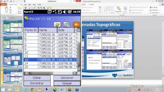 SurvCE  O software de campo para levantamento e locação GNSS [upl. by Enayr]