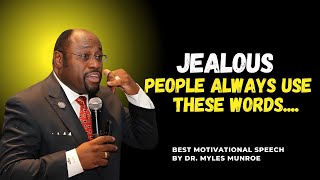 The Words of Jealousy Turning Criticism into Motivationmotivationalspeech motivationmylesmunroe [upl. by Merriott]