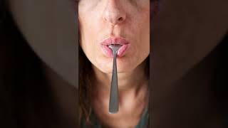 Quick Bad Breath Test How to Detect Halitosis with a Spoon Trick [upl. by Adnovoj]