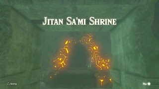 Zelda Breath of the Wild  Jitan Sami Shrine  Hateno Tower Region [upl. by Stanislas]