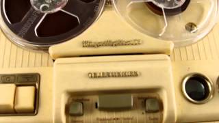 Telefunken Magnetophon 75 Reel to Reel Tape Recorder [upl. by Tamah]