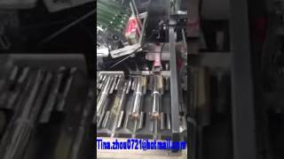 automatic rewinding and packing line for aluminum foil [upl. by Hinda]