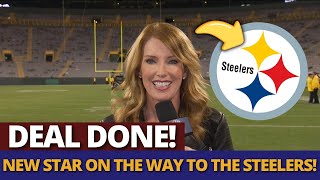 BREAKING STEELERS SIGN DEAL AND ANNOUNCE NEW STAR ON THE TEAM LOOK AT THIS STEELERS NEWS ‐ Feito [upl. by Aigil]