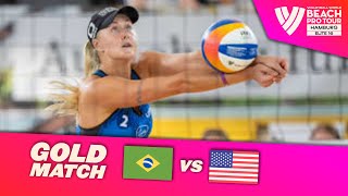 Ana PatríciaDuda vs NussKloth  Gold Match Highlights Hamburg 2023 BeachProTour [upl. by Atnohs]