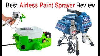 Best Airless Paint Sprayer Review 2024 [upl. by Rafiq465]