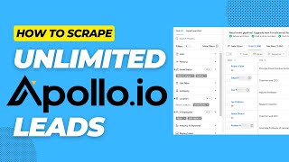 How To Scrape Unlimited Apollo Leads [upl. by Allmon511]