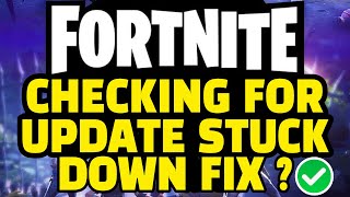 Fortnite Checking For Updates Stuck Today  Fortnite Is Down  Fortnite Is Down Right Now [upl. by Yolane171]