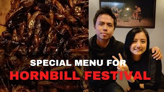 🐝 Giant Hornet amp Grasshopper charakpa  Hornbill Festival  Bangalore  Travel Vlog [upl. by Nyved]