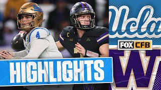 UCLA Bruins vs Washington Huskies Highlights  FOX College Football [upl. by Douglass]