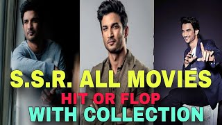 Sushant Singh Rajput All Movies Hit Or Flop  SSR Ki Sabhi Filmon ka Hit Or Flop report [upl. by Aronel168]