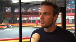 Karten met Formule 1coureur Giedo van der Garde [upl. by Svoboda]