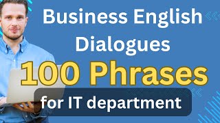 Business English Dialogues in IT Speak Like a Professional  Learn Business English [upl. by Trab]