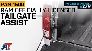 20092018 RAM 1500 RAM Officially Licensed Tailgate Assist with RAM Logo Review amp Install [upl. by Hsital]