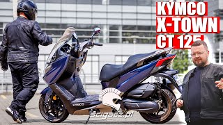 Kymco XTown CT 125 Test skutera Co powinien mieć na wyposażeniu najlepszy skuter do miasta [upl. by Niar]