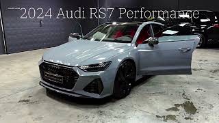 2024 Audi RS7 Performance Master Craftsmanship and Speed [upl. by Panayiotis]