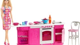 Barbie Cakery Bakery Barbie Cooking Barbie toy game [upl. by Nwahsal]