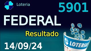 Resultado da Loteria Federal 5901  federal conc5901 [upl. by Niles]