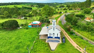 COMUNIDADE PANELEIROS  FORMIGA  MG  VISTA POR DRONE DJI MAVIC 3 [upl. by Buyer523]