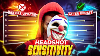 2024  BEST SENSITIVITY  FOR HEADSHOT  BEST SENSITIVITY IN FREE FIRE  FREE FIRE MAX [upl. by Enitsrik310]