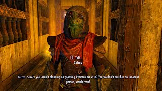 Mod Argonian follower Xelzaz demonstrates high moral standards Skyrim Anniversary Edition [upl. by Wivinia]