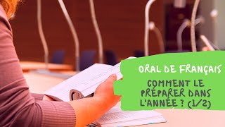 Oral de français mes conseils pour le préparer partie 1 [upl. by Georgina]