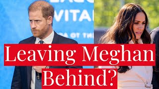 Prince Harry Separating from Meghan Markle Professionally Wannabe Statesman Harry Solo World Tour [upl. by Bedad806]