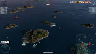 World of Warships Clan Battle Season 27 “Asp” 4FUN vs SF2F No quotDetonationquot Flag [upl. by Tecil973]