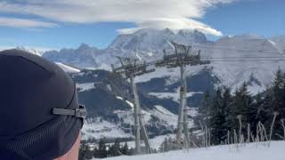 Megeve Snow Report  23 November 2024 [upl. by Rettig]