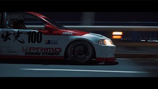 “KAWAII FITMENT IDEMITSU EG6” HONDA CIVIC  the boy in the rabbit  PANS EYE tnhcrew [upl. by Grefer]