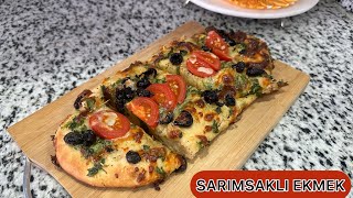 Fırından Çıkar Çıkmaz Bitti😋 SARIMSAKLI EKMEK [upl. by Hanad]