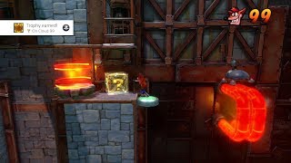 Crash Bandicoot NSane Trilogy  On Cloud 99 Trophy Easiest amp Fastest Way to get Lives [upl. by Anoel]