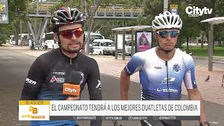 Duatlon de Bogota City Tv [upl. by Najib923]