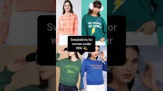 Sweatshirts for women under 399💫 from Flipkart trending gorgeous taylorswift dress [upl. by Fritzie760]