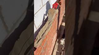 bricklaying construction bricklayer satisfying diy foryou fyp subscribe [upl. by Dorie]