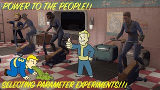 Select Experiment Parameters  POWER TO THE PEOPLE  VaultTec Workshop  Fallout 4 [upl. by Rosenblatt387]