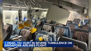 1 dead 6 critically injured amid severe turbulence on Singapore Airlines flight carrier says [upl. by Inanak]