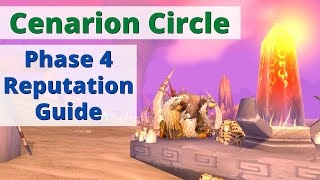 Cenarion Circle Reputation Guide  Phase 4  Classic WoW [upl. by Moishe]